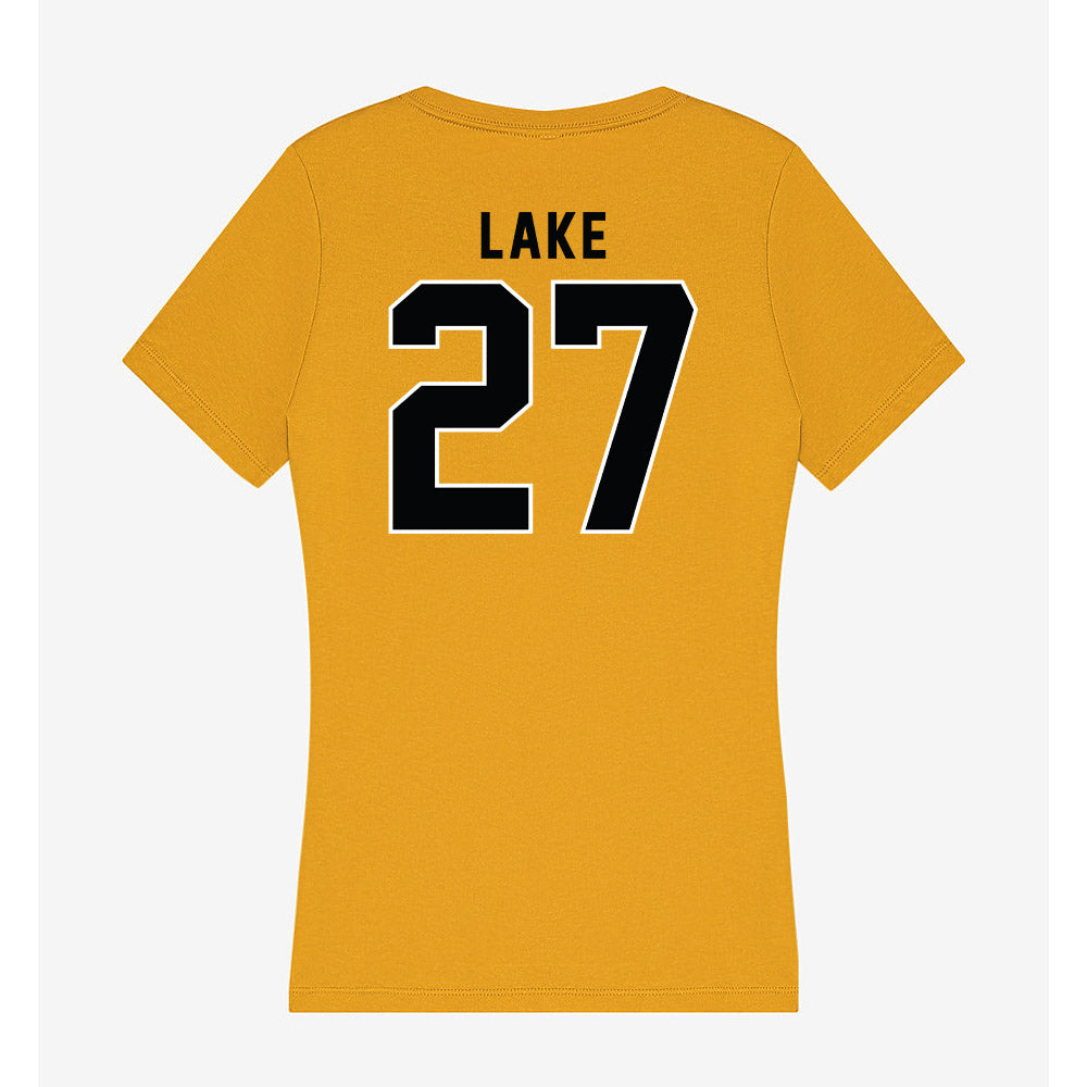 App State - NCAA Football : Mitchell Lake - Women's V-Neck T-Shirt-1