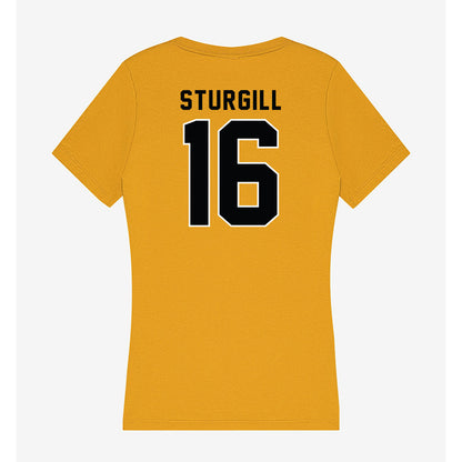 App State - NCAA Women's Soccer : Reagan Sturgill - Women's V-Neck T-Shirt-1