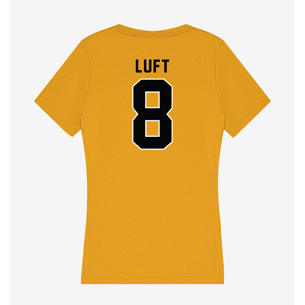 App State - NCAA Baseball : Riley Luft - Women's V-Neck T-Shirt-1