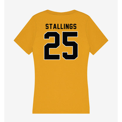 App State - NCAA Women's Soccer : Morgan Stallings - Women's V-Neck T-Shirt-1