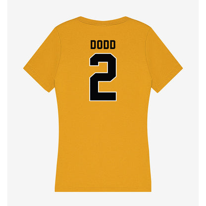 App State - NCAA Men's Basketball : Alonzo Dodd - Women's V-Neck T-Shirt-1