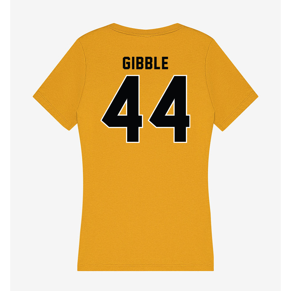 App State - NCAA Football : jared Gibble - Women's V-Neck T-Shirt-1