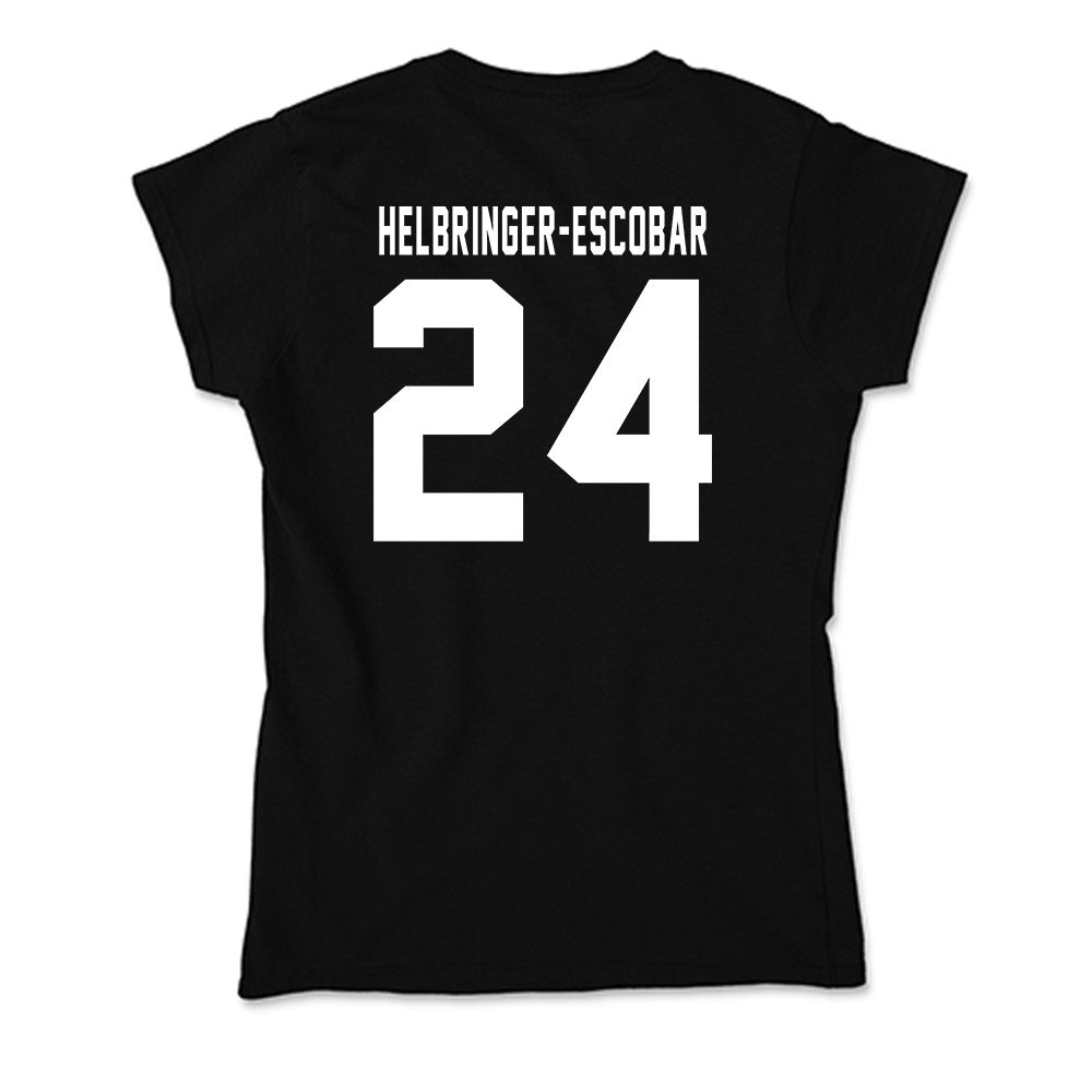 UW Green Bay - NCAA Women's Soccer : Aixa Helbringer-Escobar - Soft Style Women’s T-Shirt-1