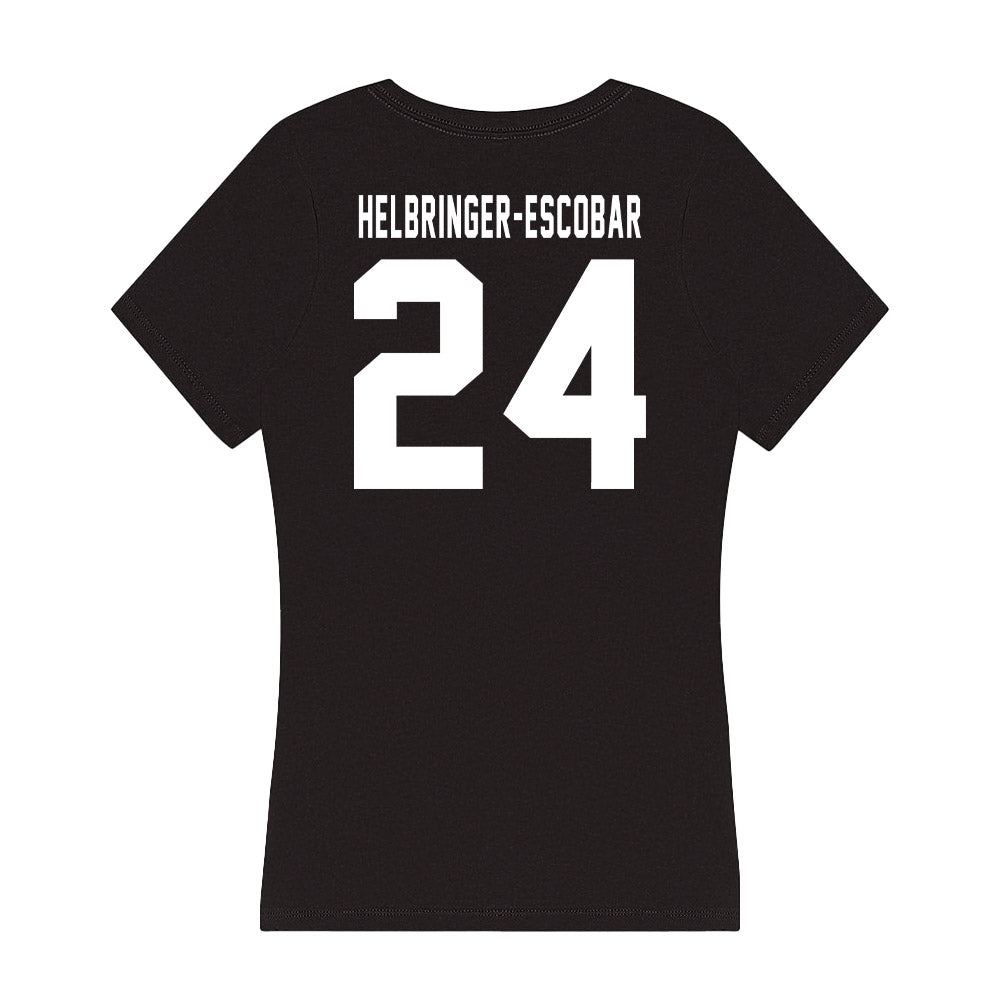 UW Green Bay - NCAA Women's Soccer : Aixa Helbringer-Escobar - Women's V-Neck T-Shirt-1