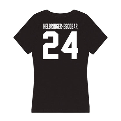 UW Green Bay - NCAA Women's Soccer : Aixa Helbringer-Escobar - Women's V-Neck T-Shirt-1