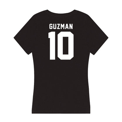  - NCAA Softball : Viviana Guzman - Women's V-Neck T-Shirt-1