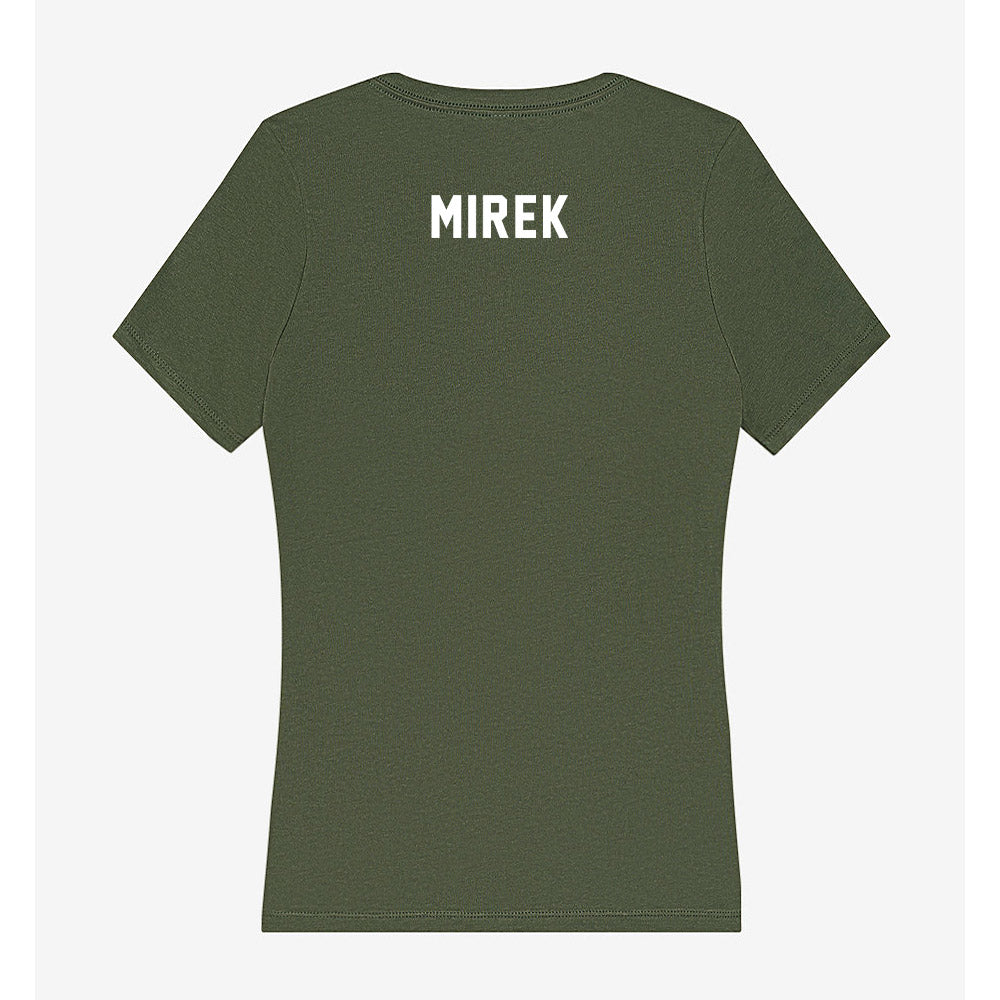 UW Green Bay - NCAA Skiing : Cole Mirek - Women's V-Neck T-Shirt-1