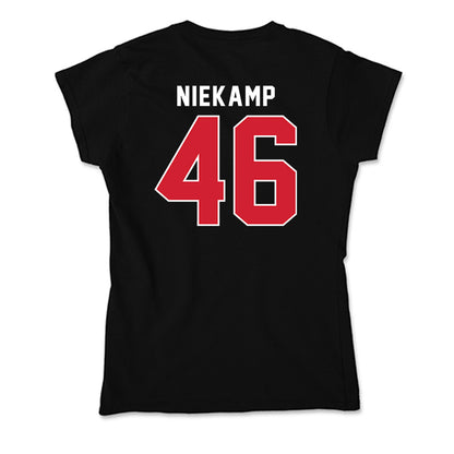 Illinois State - NCAA Football : Tye Niekamp - Soft Style Women’s T-Shirt-1