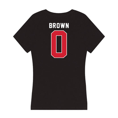 Illinois State - NCAA Women's Soccer : Audrey Brown - Women's V-Neck T-Shirt-1