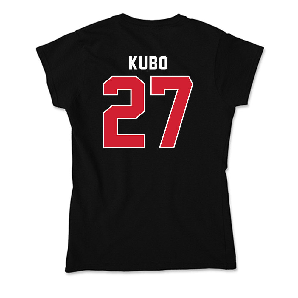 Illinois State - NCAA Baseball : Shaydon Kubo - Soft Style Women’s T-Shirt-1