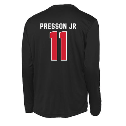 Illinois State - NCAA Football : Scotty Presson Jr - Activewear Long Sleeve T-Shirt