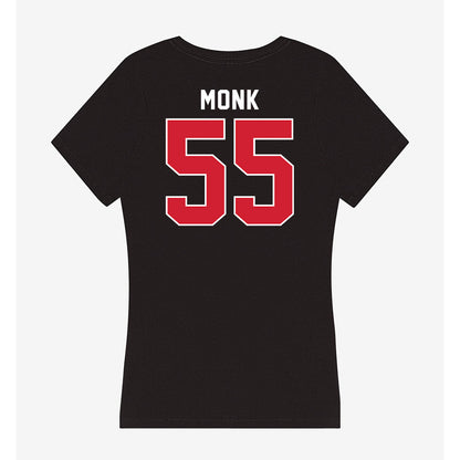 Illinois State - NCAA Football : Cooper Monk - Women's V-Neck T-Shirt-1