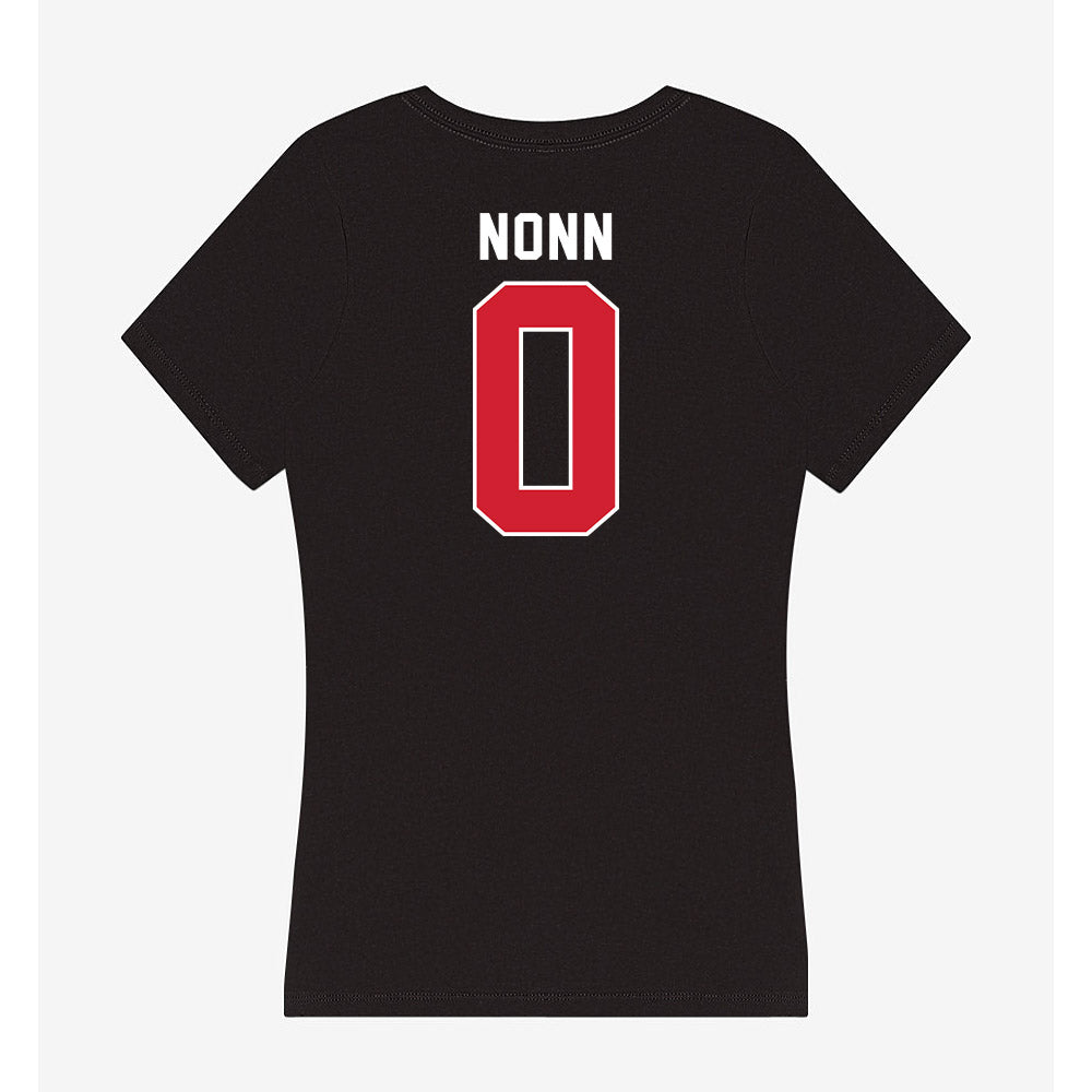 Illinois State - NCAA Women's Soccer : Kate Nonn - Women's V-Neck T-Shirt-1