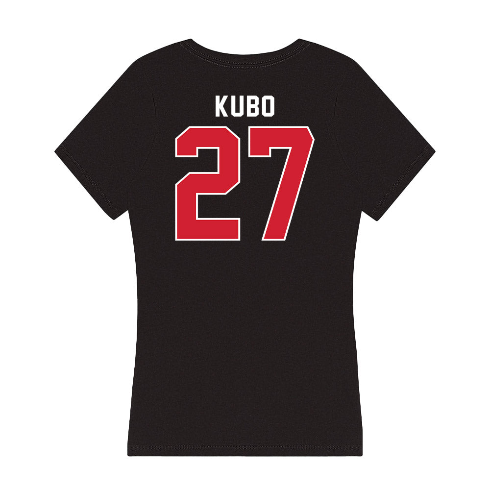 Illinois State - NCAA Baseball : Shaydon Kubo - Women's V-Neck T-Shirt-1