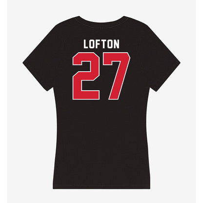 Illinois State - NCAA Football : Tyler Lofton - Women's V-Neck T-Shirt-1