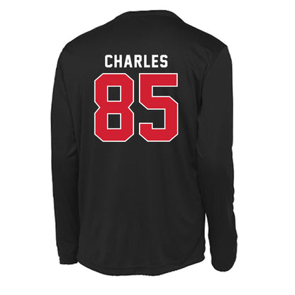 Illinois State - NCAA Football : Javon Charles - Activewear Long Sleeve T-Shirt