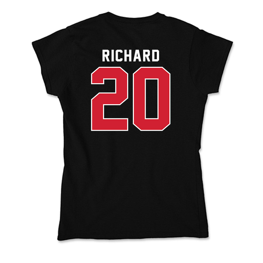 Illinois State - NCAA Football : CJ Richard - Soft Style Women’s T-Shirt-1