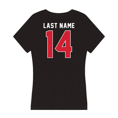 Illinois State - NCAA Men's Basketball : Boden Skunberg - Women's V-Neck T-Shirt-1