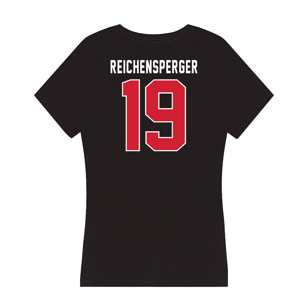 Illinois State - NCAA Women's Volleyball : Hannah Reichensperger - Women's V-Neck T-Shirt-1