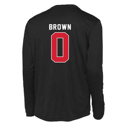 Illinois State - NCAA Women's Soccer : Audrey Brown - Activewear Long Sleeve T-Shirt