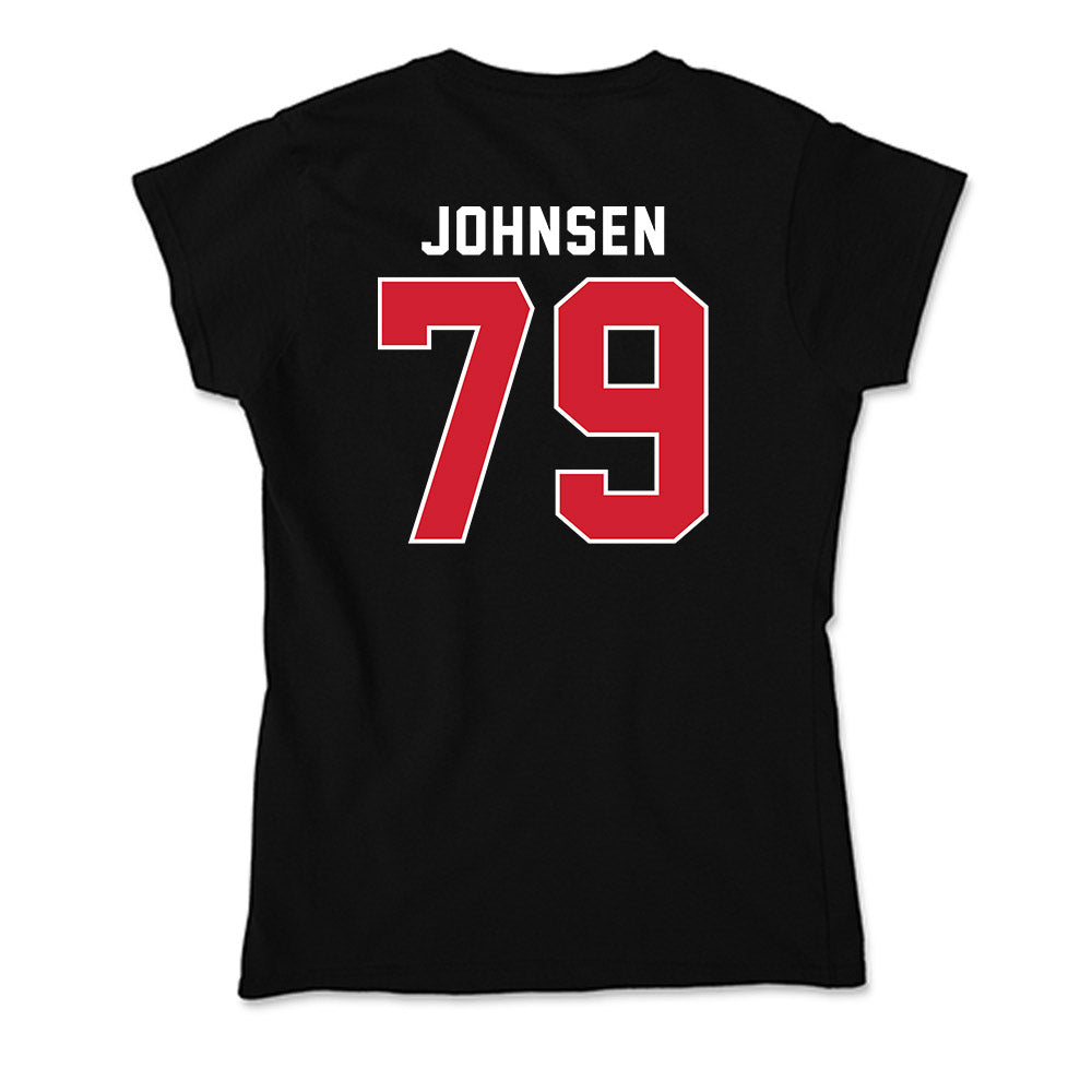 Illinois State - NCAA Football : Luke Johnsen - Soft Style Women’s T-Shirt-1