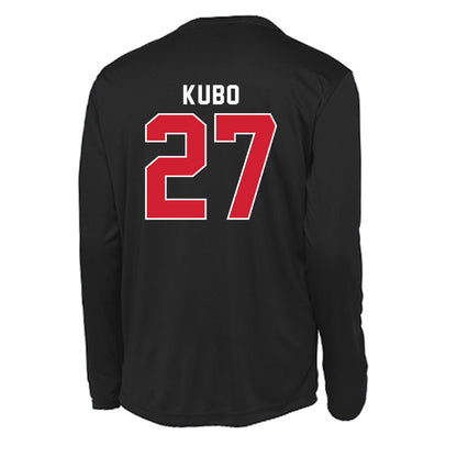 Illinois State - NCAA Baseball : Shaydon Kubo - Activewear Long Sleeve T-Shirt