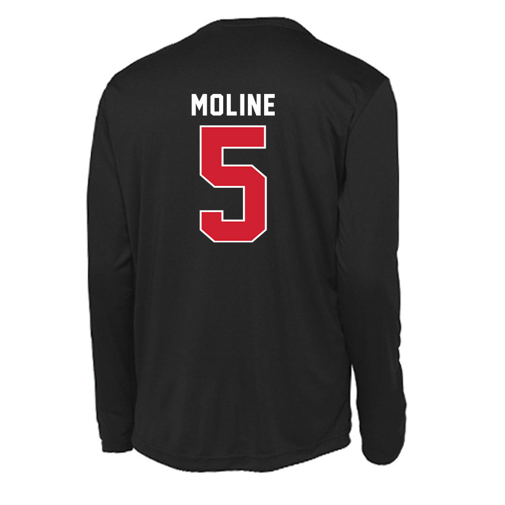 Illinois State - NCAA Women's Soccer : Erica Moline - Activewear Long Sleeve T-Shirt