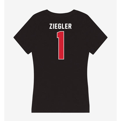Illinois State - NCAA Women's Volleyball : Ruth Ziegler - Women's V-Neck T-Shirt-1