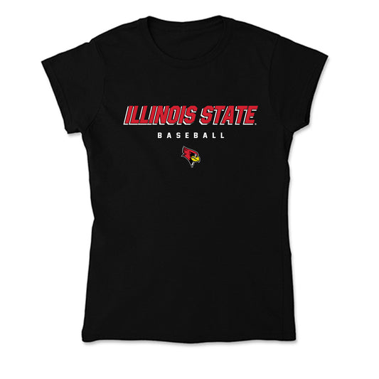 Illinois State - NCAA Baseball : Carson Cormier - Soft Style Women’s T-Shirt-0