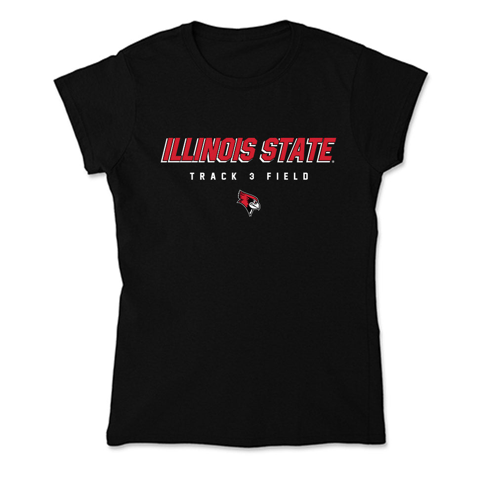 Illinois State - NCAA Men's Track & Field : Rex Hallam - Soft Style Women’s T-Shirt-0