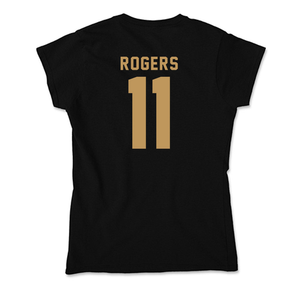 Oakland - NCAA Women's Basketball : Aalyssa Rogers - Soft Style Women’s T-Shirt-1