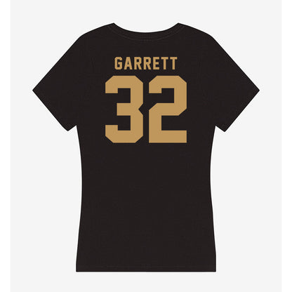 Oakland - NCAA Men's Basketball : Isaac Garrett - Women's V-Neck T-Shirt-1