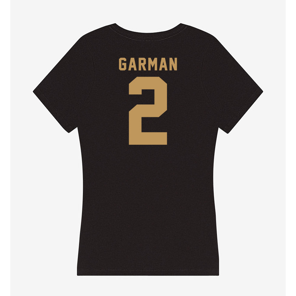 Oakland - NCAA Baseball : Grant Garman - Women's V-Neck T-Shirt-1