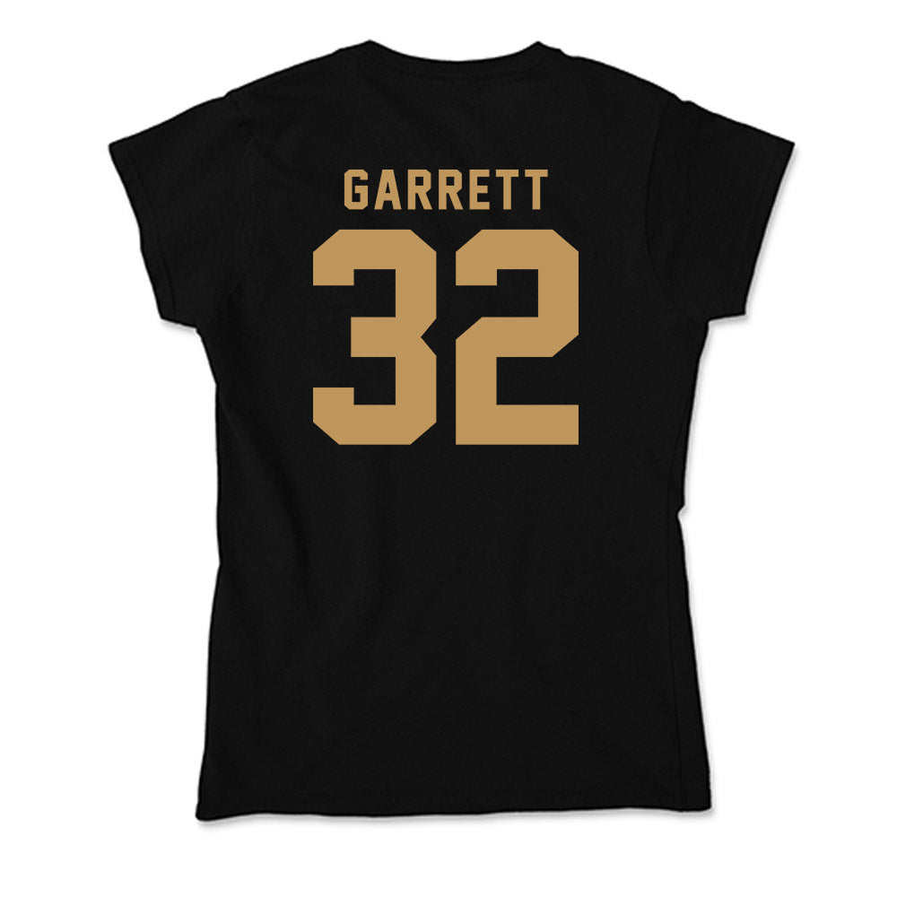 Oakland - NCAA Men's Basketball : Isaac Garrett - Soft Style Women’s T-Shirt-1