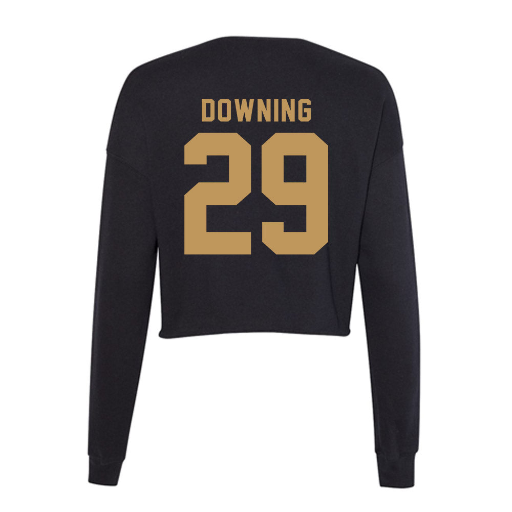 Oakland - NCAA Women's Soccer : Marina Downing - Women's Cropped Crew Fleece-1