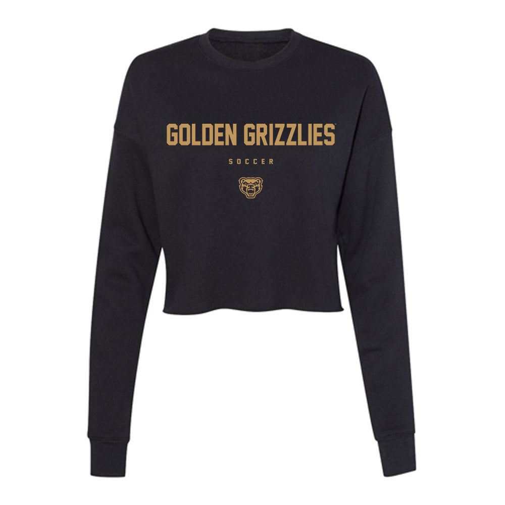 Oakland - NCAA Women's Soccer : Marina Downing - Women's Cropped Crew Fleece-0
