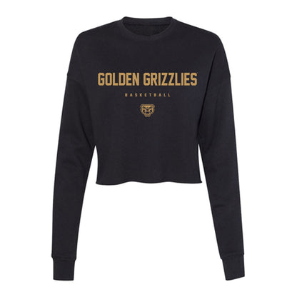 Oakland - NCAA Men's Basketball : MJ Yeager - Women's Cropped Crew Fleece-0