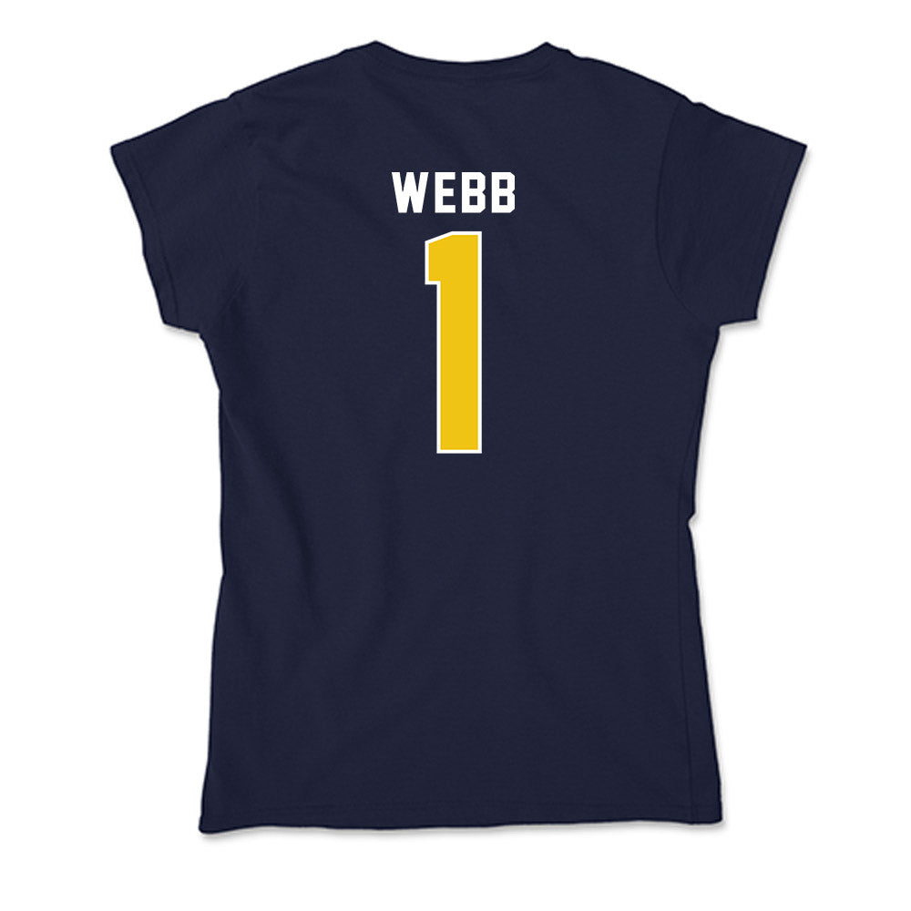 La Salle - NCAA Men's Soccer : Kiernan Webb - Soft Style Women’s T-Shirt-1