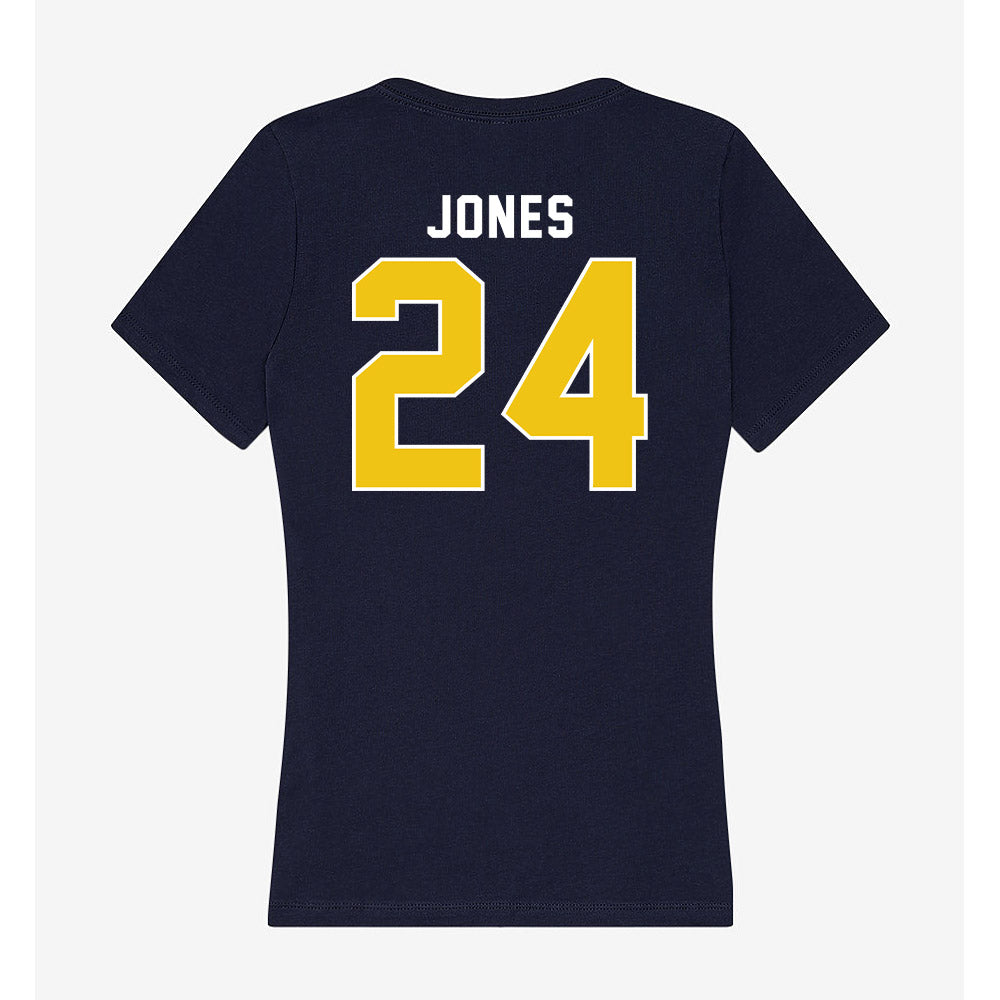 La Salle - NCAA Men's Basketball : Deuce Jones - Women's V-Neck T-Shirt-1