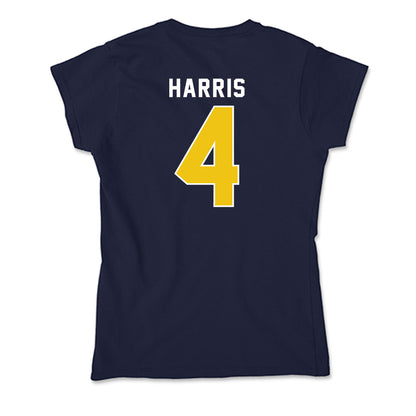 La Salle - NCAA Men's Basketball : Truth Harris - Soft Style Women’s T-Shirt-1
