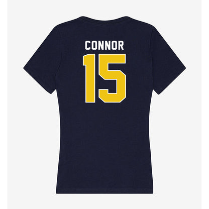 La Salle - NCAA Women's Basketball : Ashleigh Connor - Women's V-Neck T-Shirt-1