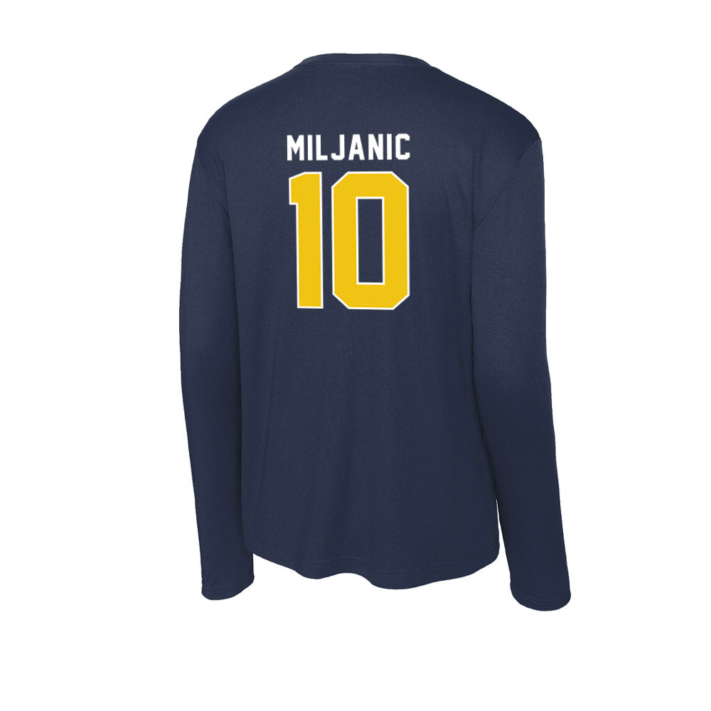 La Salle - NCAA Women's Basketball : Ivona Miljanic - Activewear Long Sleeve T-Shirt-1
