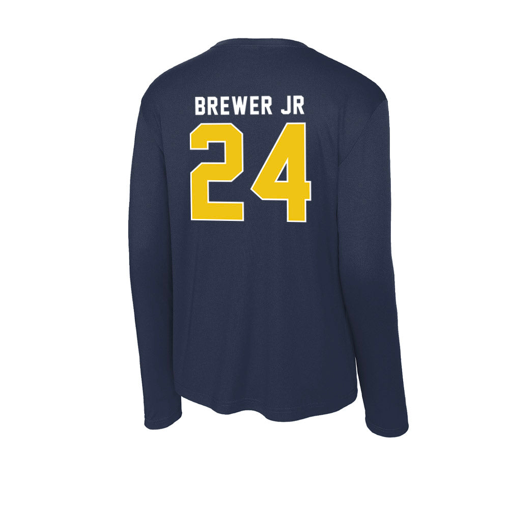 La Salle - NCAA Men's Basketball : Jerome Brewer Jr - Activewear Long Sleeve T-Shirt-1