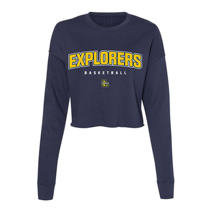 La Salle - NCAA Women's Basketball : Tiara Bolden - Women's Cropped Crew Fleece-0