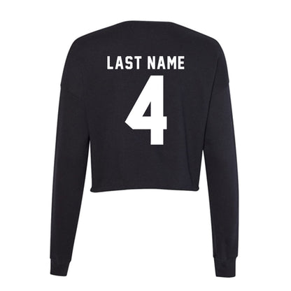 Siena - NCAA Baseball : Billy Rozakis - Women's Cropped Crew Fleece-1