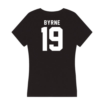 Siena - NCAA Baseball : Connor Byrne - Women's V-Neck T-Shirt-1
