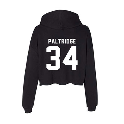 Siena - NCAA Baseball : Richie Paltridge - Women's Crop Fleece Hoodie-1