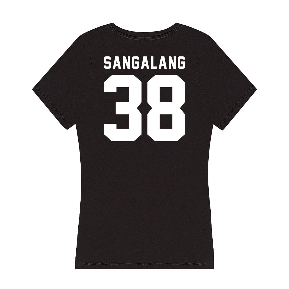 Siena - NCAA Baseball : Jeremy Sangalang - Women's V-Neck T-Shirt-1