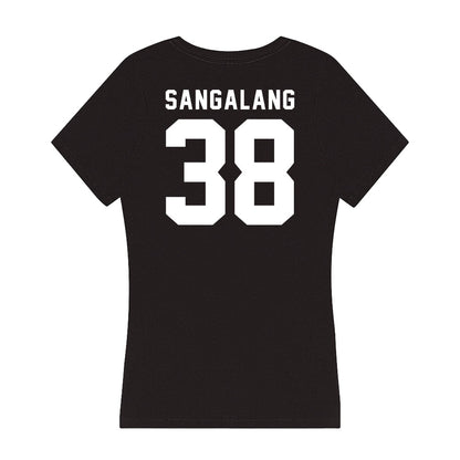 Siena - NCAA Baseball : Jeremy Sangalang - Women's V-Neck T-Shirt-1