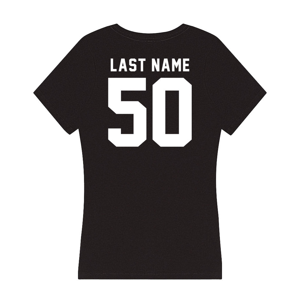 Siena - NCAA Men's Lacrosse : Johnny Accardo - Women's V-Neck T-Shirt-1